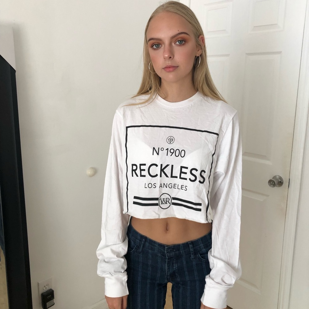 Reckless Cropped Long Sleeve